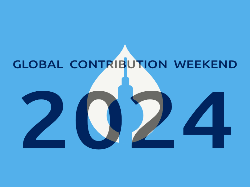 "Drupal Global Contribution Weekend 2024"