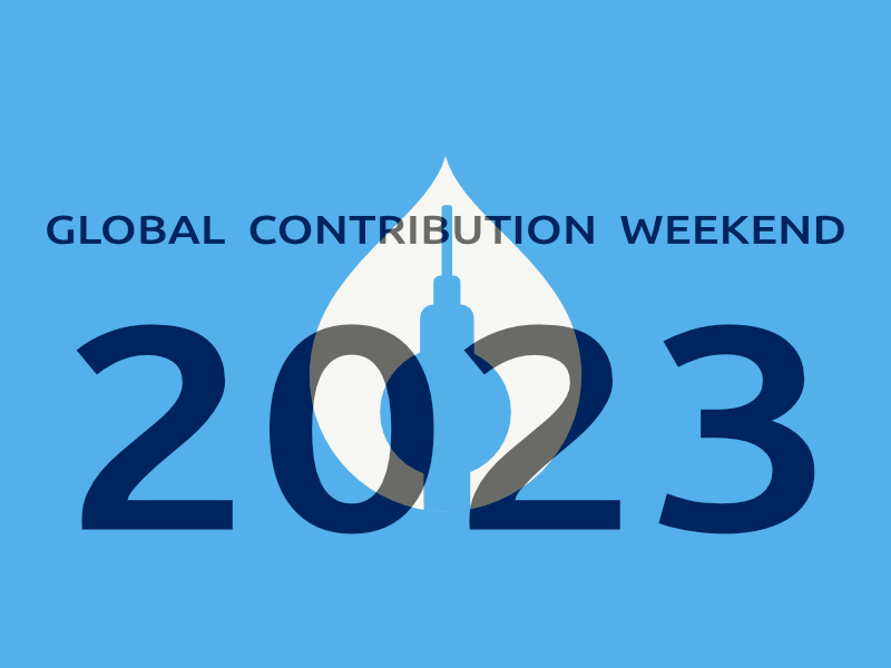 "Drupal Global Contribution Weekend 2023"